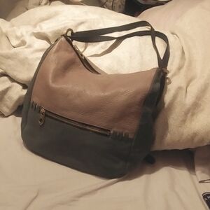 ORYany Leather convertible  Handbag